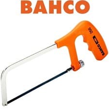 Image of BAHCO Junior Hacksaw 6" 150mm Bi Metal Steel Blade Solid Frame Sandvik Mini 268 