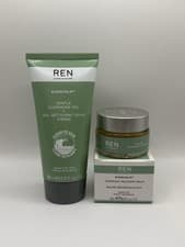 Image of REN Evercalm Gentle Cleansing Gel 50ml + Overnight Recovery Balm 15ml Bundle