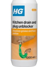 Image of HG Kitchen Drain & Plug Unblocker, Kitchen Sink Unblocker & Cleaner for Pips 1L