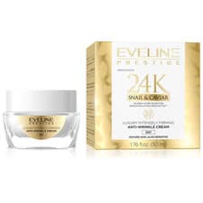 Image of Eveline Prestige 24K Snail & Caviar Intensively Firming Anti-Wrinkle Cream 50ml