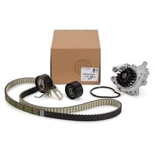 Image of Genuine Peugeot Citroen Vauxhall Water Pump and Timing Belt Kit 1638159680