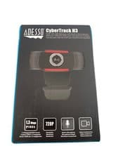 Image of Adesso CyberTrack H3 webcam 1.3 MP 1280 x 720 pixels USB 2.0 Black Red