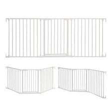 Image of Dreambaby Discovery Metal Baby Gate - 1.95M Extra Wide 3 Panel Walk through Door