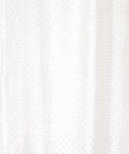 Image of Luxxur Diamond Shower Curtain Heavy 50g Weighted hem - Width 200cm x Drop 240cm