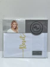 Image of Katie Piper Reset Affirmation Standard Pillowcase Yellow New