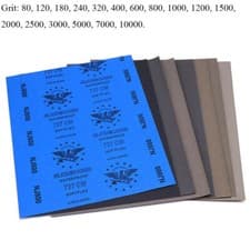 Image of 80-10000 Grit Wet Dry Sandpaper Sanding Paper Sheets Auto Metal Wood 9'' x 11''