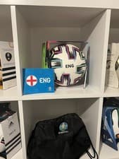Image of adidas Uniforia Euro 2020 Official Match Ball England Team Rare
