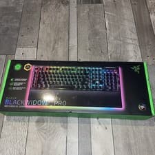 Image of Razer BlackWidow V4 Pro Mechanical Gaming Keyboard - UK English, Green Switches
