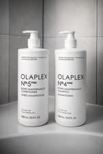 Image of Olaplex No 4Fine Bond Maintenance Shampoo & No 5Fine Conditioner Twin 2 x 1000ml