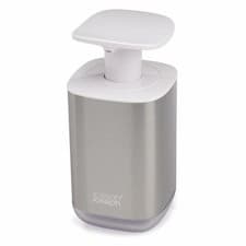 Image of Joseph Joseph Presto Hygienic Bathroom Soap pump dispenser refillable White/