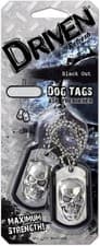 Image of Driven by Refresh Your Car! E301342500 Scented Dog Tag, Black Out