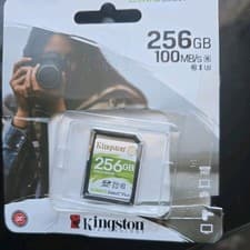 Image of Kingston Canvas Select Plus 256GB SD Card – Full Size – NEW / Unused – 100MB/s