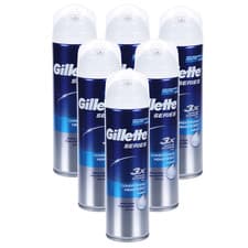 Image of 6 x GILLETTE SERIES PROTECTION SHAVE FOAM COCOA BUTTER 250ML EXP 01/22