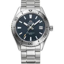 Image of Orient Mako 39.9mm Sports Watch Blue Dial Stainless Steel RA-AC0Q02L30B RRP £350