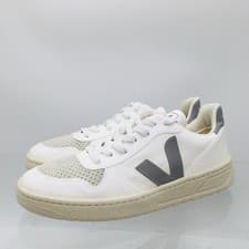 Image of Veja - V- 10 - Extra White/ Grey - Men’s Sneakers Size 8 M