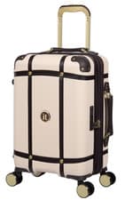 Image of IT Luggage Superiority 8 Wheel Hard Case Expandable 55cm Small Cream TSA Lock