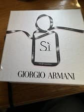 Image of Si Giorgio Armani Eau De Parfum 7ml & Mascara 2ml Gift Set