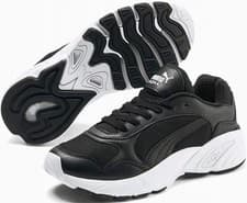 Image of BNIB PUMA Cell Viper Unisex Black & White Trainers Size UK5 NEW