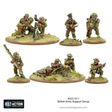 Image of British Army Support Group (HQ, Mortar & MMG) - Brand New & Sealed