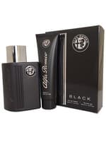 Image of Alfa Romeo Black Eau de Toilette Spray 125ml Gel 90ml Mens Fragrance Woody Scent