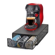 Image of Tassimo Pods Drawer Coffee Capsule Storage Metal Holder for 60 Pcs