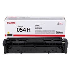 Image of Original Canon 054H High Capacity Yellow Toner Cartridge (3025C002)