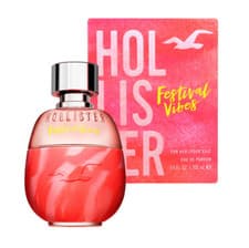 Image of HOLLISTER FESTIVAL VIBES FOR HER 100ML EAU DE PARFUM SPRAY BRAND NEW & SEALED
