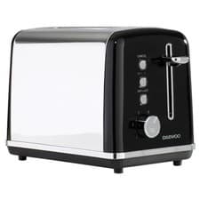 Image of Daewoo Kensington 2 Slice Toaster Stainless Steel - Box Damaged