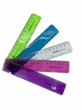 Image of 15cm Shatter Resistant Ruler 5 Colours available