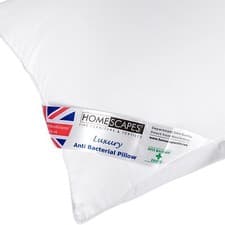 Image of Anti Bacterial Pillow Super Microfibre Extra Fill, 48 x 74 cm
