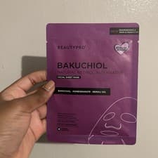 Image of BeautyPro Bakuchiol Face Mask 22ml Sheet Mask Skincare New
