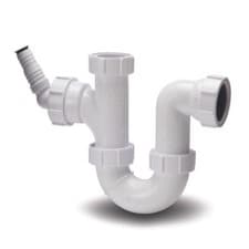 Image of Polypipe PWM2 40mm Washing Machine H/Trap c/w Adapt 10 - New