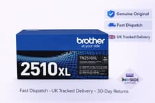 Image of Brother TN-2510XL Genuine Original High Yield Black Toner HL-L2 DCP-L2 MFC-L2