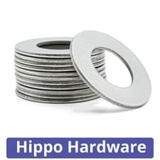 Image of Imperial Flat Table 3 Heavy Washers Inch UNC UNF BSF BSW BSCY A2 Stainless Steel