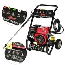 Image of Commercial Petrol Pressure Washer 7HP 2500PSI Power Jet Wash Garden Car Cleaner