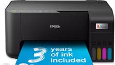 Image of Epson Ecotank ET-2861 A4 Multifunction Wi-Fi Printer with ink. FREE Delivery