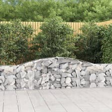 Image of Chaduof Arched Gabion Basket 400x30x60/80 Galvanised ,Arched Gabion H0H9