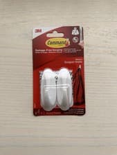 Image of Command Medium Designer Hook Pack of 2 with 4 Adhesive Strips