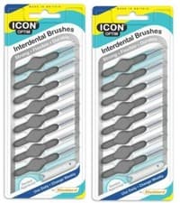 Image of Icon Optim 8's - 2 Packs of 8 Interdental Brushes Size 7 Grey