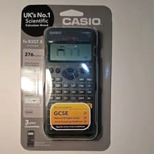 Image of Casio FX-83GTX Scientific Calculator 276 Functions GCSE & Higher Grade.