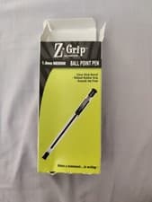 Image of Zebra Z-Grip Ballpoint Pen Red Ink - 1.0mm - Medium Nib 12 Pens