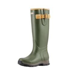 Image of Ariat Womens Wellingtons | Hunting Burford Insulated Wellies - Navy/Olive Green