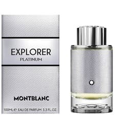 Image of Montblanc Explorer Platinum Eau de Parfum 100ml Spray New & Sealed