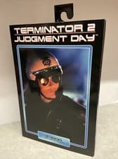 Image of Neca - Terminator 2 7" Scale Action Figure Ultimate T-1000 (Motorcycle Cop)
