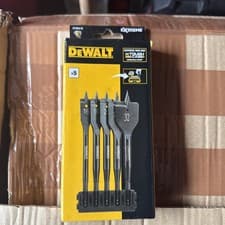 Image of DeWalt DT70834-QZ Extreme Flatwood TOUGHCASE Bit Bar Set x5 Pcs