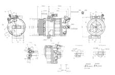 Image of HELLA Compressor, air conditioning 8FK366201-341