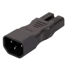Image of IEC 320 - C14 Male to C15 Female Plug Converter Power Adapter