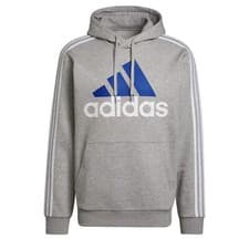 Image of Adidas Essentials Fleece 3-Stripes Logo Men's Hoodie - RRP £45.00