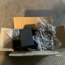 Image of 4 x 4 Post Base Post Anchor 6 PCs Black Powder-Coated Bracket for Deck Supports