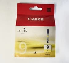 Image of Original Canon PGI-9Y Ink Cartridge For Canon Pixma iX7000 - Yellow